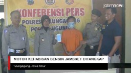 Video: Motor Habis Bensin, Jambret Ditangkap