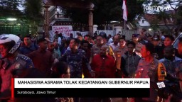 Video: Kedatangan Gubernur Papua Ditolak Mahasiswa Asrama Kalasan