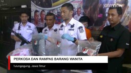 Video: Perkosa dan Rampas Barang Wanita, Pria asal Semarang Ditangkap