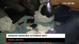 Video: Bandar Narkoba Jaringan Aceh-Jatim Ditembak Mati
