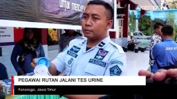 Video: Pegawai Rutan Ponorogo Jalani Tes Urine