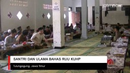 Video: Santri dan Ulama di Tulungagung Bahas RUU KUHP