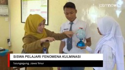 Video: Siswa Pelajari Fenomena Kulminasi