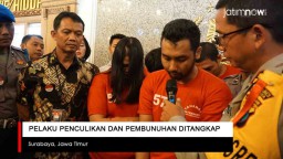 Video: Pelaku Penculikan dan Pembunuhan di Surabaya Ditangkap