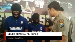 Video: Nenek di Pasuruan Edarkan Pil Koplo