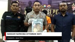 Video: Bandar Narkoba Ditembak Mati di Mojokerto