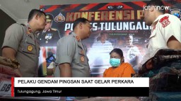 Video: Pelaku Gendam ini Pingsan saat Gelar Perkara