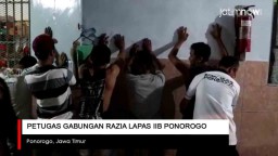 Video: Petugas Gabungan Razia Lapas IIB Ponorogo