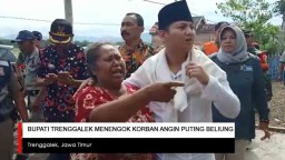 Video: Ketika Bupati Trenggalek Menengok Korban Angin Puting Beliung