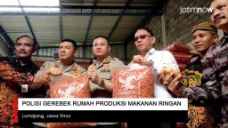Video: Rumah Produksi Kue Bidaran Berbahan Telur Busuk Digerebek
