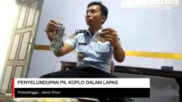 Video: Penyelundupan Pil Koplo dalam Lapas