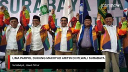 Video: Lima Parpol Dukung Machfud Arifin di Pilwali Surabaya 2020