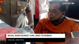 Video: Begal Bawa Bondet dan Jimat Ditembak