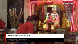 Video: Imbas Virus Corona, Kepergian Pengurus Klenteng Tertunda