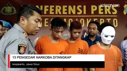 Video: 13 Pengedar Narkoba Ditangkap