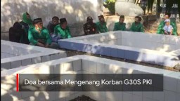 Video: Doa bersama Mengenang Korban G30S PKI