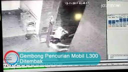Video: Gembong Pencurian Mobil L300 Ditembak