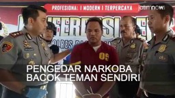 Video: Pengedar Sabu Bacok Teman Sendiri