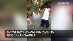 Video: Mayat Bayi Dalam Tas Plastik  Gegerkan Warga di Banyuwangi