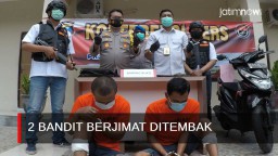 Video: 2 Bandit Berjimat Ditembak