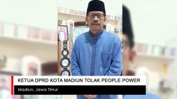 Video: Ketua DPRD Kota Madiun Tolak People Power