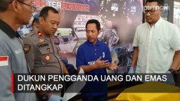 Video: Dukun Pengganda Uang dan Emas Ditangkap