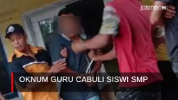 Video: Oknum Guru SD di Pasuruan Cabuli Siswi SMP