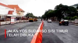 Video: Jalan Yos Sudarso Sisi Timur Telah Dibuka