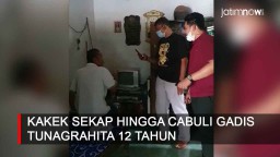 Video: Kakek Sekap hingga Cabuli Gadis Tunagrahita 12 Tahun di Kediri