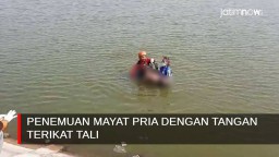 Video: Geger Mayat Pria dengan Tangan Terikat Tali