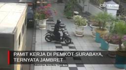 Video: Pamit Kerja di Pemkot Surabaya, Ternyata Jambret