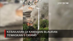 Video: Kebakaran di Kawasan Blauran Tewaskan 5 orang