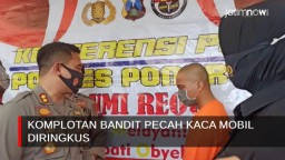 Video: Komplotan Bandit Pecah Kaca Mobil Diringkus