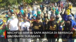 Video: Machfud Arifin Sapa Warga di Berbagai Daerah di Surabaya