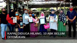 Video: Kapal Diduga Hilang, 10 ABK Belum Ditemukan