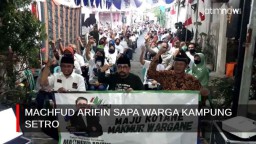 Video: Machfud Arifin Sapa Warga Kampung Setro