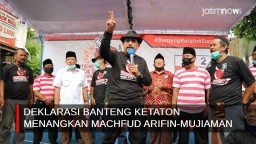 Video: Deklarasi Banteng Ketaton Menangkan Machfud Arifin-Mujiaman