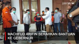 Video: Machfud Arifin Serahkan Bantuan  ke Gubernur Khofifah
