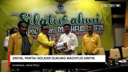 Video: Sinyal Partai Golkar Dukung Machfud Arifin