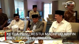 Video: Ketua PBNU Restui Machfud Arifin Maju Cawali Surabaya