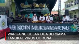 Video: Warga NU Pasuruan Doa Bersama Tangkal Virus Corona