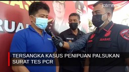 Video: Tersangka Kasus Penipuan Palsukan Surat Tes PCR