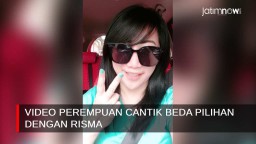 Video: Perempuan Cantik Beda Pilihan dengan Risma