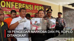 Video: 19 Pengedar  Narkoba dan Pil Koplo Ditangkap 