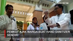 Video: Pemkot Probolinggo Ajak Warga Buat Hand Sanitizer Sendiri