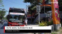 Video: Menjajal Rute Baru Suroboyo Bus