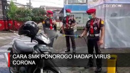 Video: Cara SMK di Ponorogo Hadapi Corona
