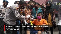 Video: Pembunuh Terapis di Mojokerto Didor