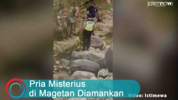Video: Pria Misterius di Magetan Diamankan