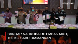 Video: Bandar Narkoba Ditembak Mati, 100 kg Sabu Diamankan